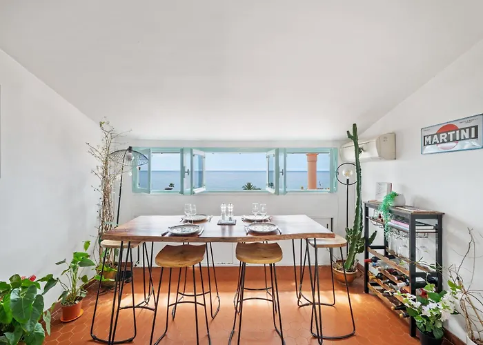 3 Pieces Avec Vue Sur Le Bastion Lejlighed Menton